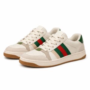 Classic Beige Stripe Sneaker