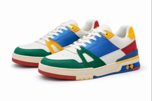 Multicolor Low-Top Sneakers for Men