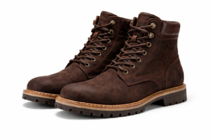 Classic Dark Brown Leather Boot