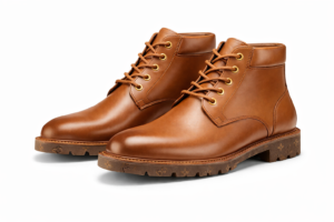 Men’s Tan Leather Chukka Boots